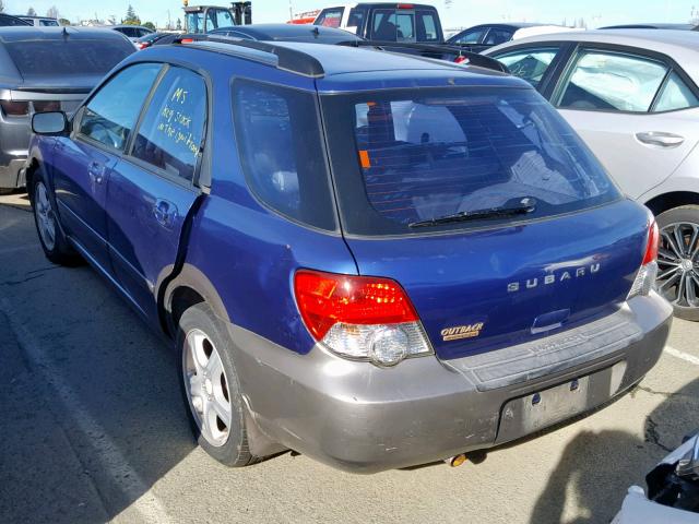 JF1GG68594H804596 - 2004 SUBARU IMPREZA OU BLUE photo 3