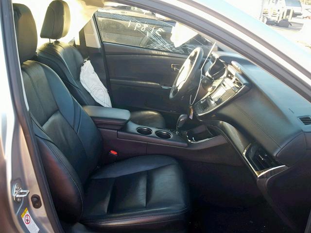 4T1BK1EB7GU200066 - 2016 TOYOTA AVALON XLE SILVER photo 5