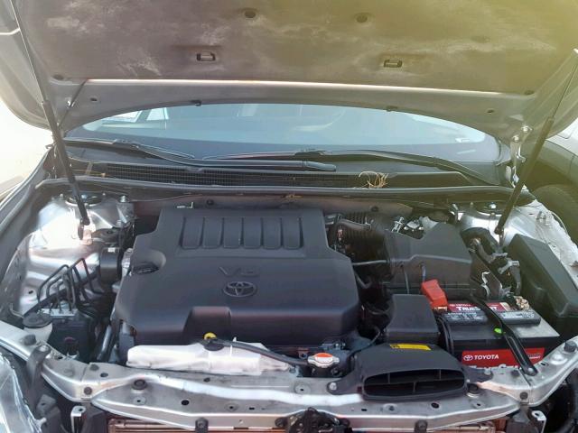 4T1BK1EB7GU200066 - 2016 TOYOTA AVALON XLE SILVER photo 7