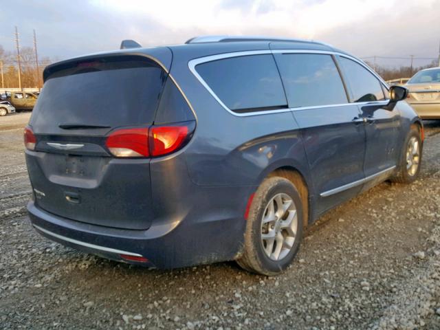 2C4RC1EG2JR316498 - 2018 CHRYSLER PACIFICA T GRAY photo 4