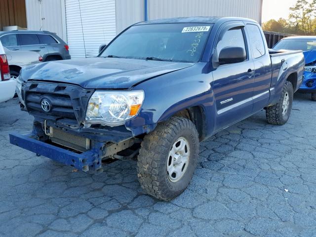 5TETX22N45Z144512 - 2005 TOYOTA TACOMA ACC BLUE photo 2