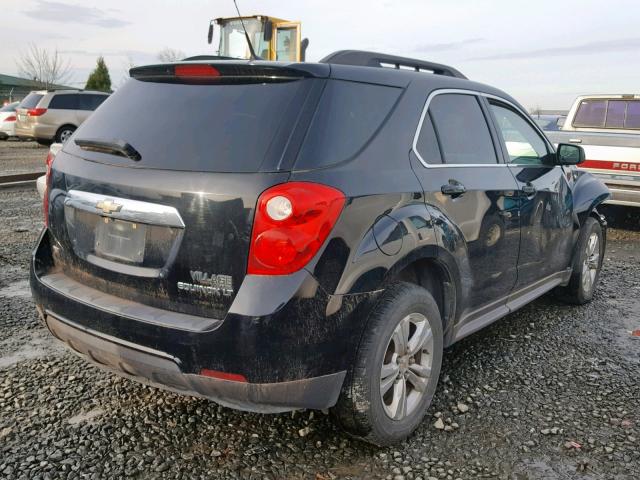 2CNFLEEC1B6243579 - 2011 CHEVROLET EQUINOX LT BLACK photo 4