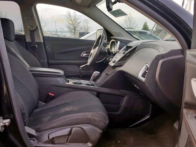 2CNFLEEC1B6243579 - 2011 CHEVROLET EQUINOX LT BLACK photo 5