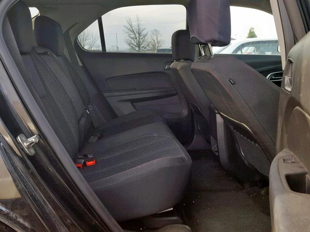 2CNFLEEC1B6243579 - 2011 CHEVROLET EQUINOX LT BLACK photo 6