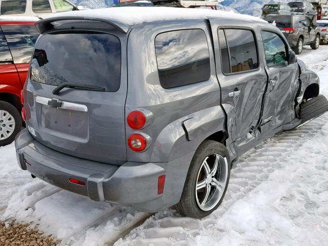 3GNDA23D57S601522 - 2007 CHEVROLET HHR LT GRAY photo 4