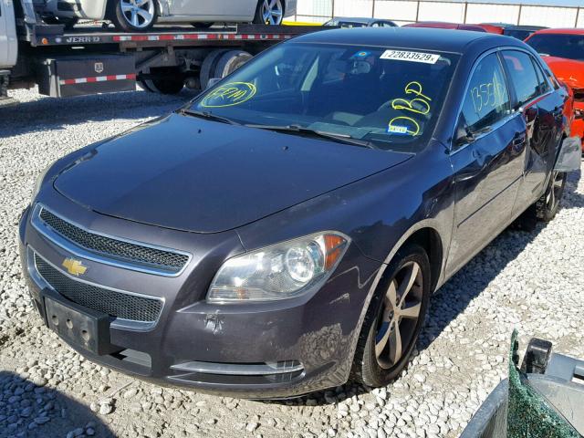 1G1ZC5E13BF135706 - 2011 CHEVROLET MALIBU 1LT 灰色 照片 2