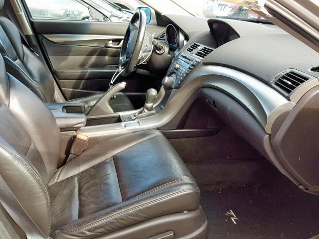 19UUA8F54AA011550 - 2010 ACURA TL 银色 照片 5