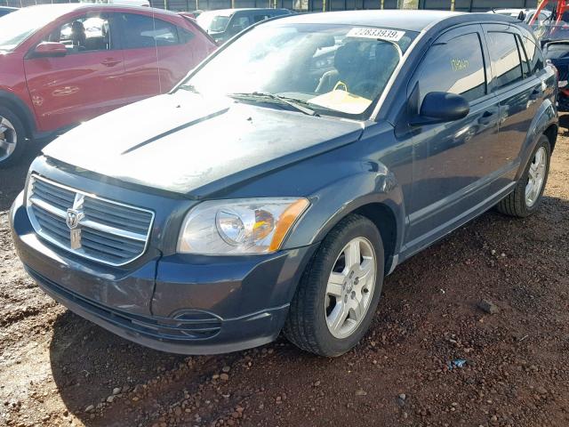 1B3HB48B08D635316 - 2008 DODGE CALIBER SX BLUE photo 2