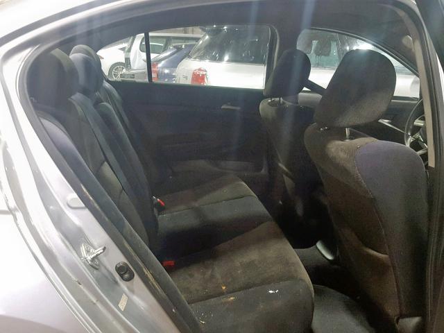 1HGCP2F32AA056914 - 2010 HONDA ACCORD LX SILVER photo 6