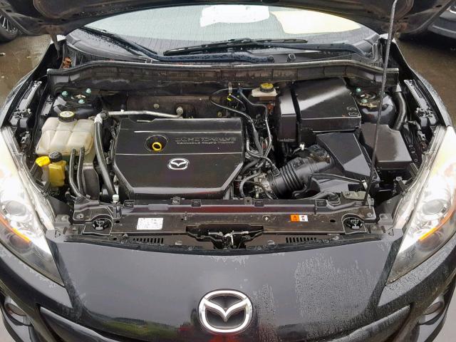 JM1BL1M63C1510216 - 2012 MAZDA 3 S GRAY photo 7