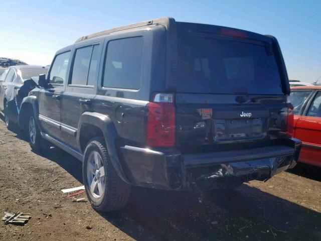 1J8HH48K98C223746 - 2008 JEEP COMMANDER 黑色 照片 3