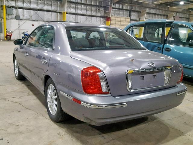 KMHFU45E55A399642 - 2005 HYUNDAI XG 350 GRAY photo 3