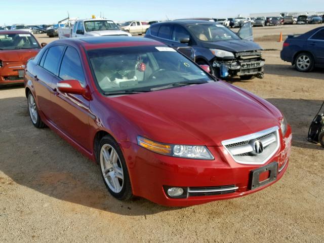 19UUA66268A025194 - 2008 ACURA TL RED photo 1