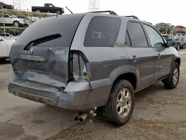 2HNYD18801H505941 - 2001 ACURA MDX TOURIN GRAY photo 4