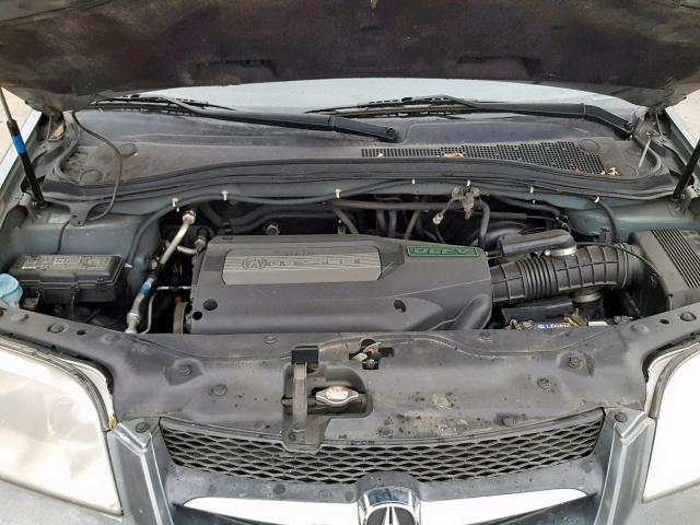 2HNYD18801H505941 - 2001 ACURA MDX TOURIN GRAY photo 7