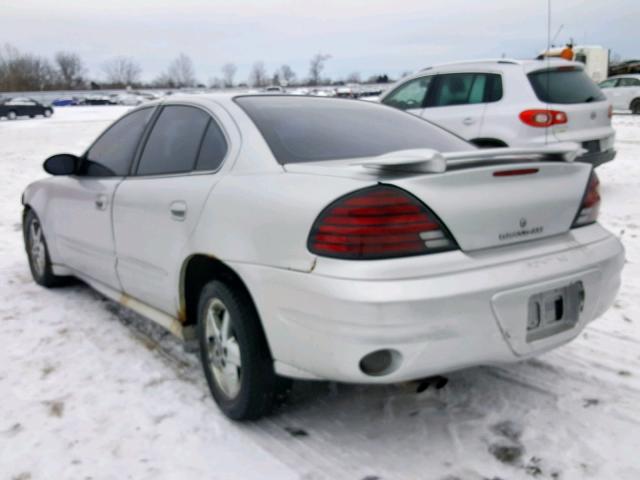 1G2NF52E63M502653 - 2003 PONTIAC GRAND AM S SILVER photo 3