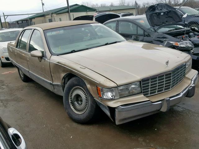 1G6DW5275PR717445 - 1993 CADILLAC FLEETWOOD TAN photo 1