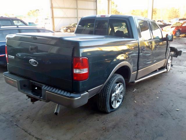 1FTPW12584KB77062 - 2004 FORD F150 SUPER BLACK photo 4