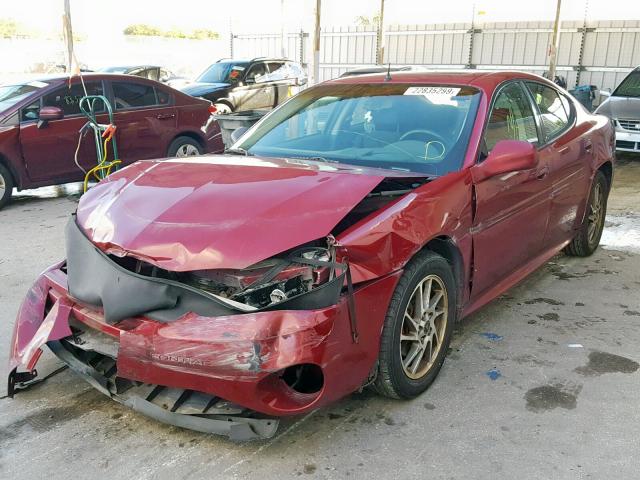 2G2WR524441213917 - 2004 PONTIAC GRAND PRIX 红色 照片 2
