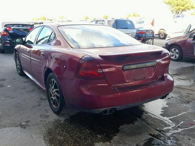 2G2WR524441213917 - 2004 PONTIAC GRAND PRIX 红色 照片 3