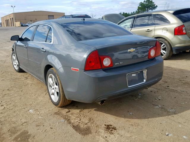 1G1ZH57B584258872 - 2008 CHEVROLET MALIBU 1LT GRAY photo 3