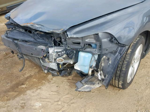 1G1ZH57B584258872 - 2008 CHEVROLET MALIBU 1LT GRAY photo 9