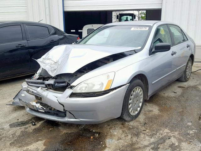 1HGCM561X5A129493 - 2005 HONDA ACCORD DX SILVER photo 2