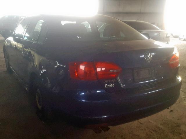 3VW2K7AJ0EM433502 - 2014 VOLKSWAGEN JETTA BASE 双色 照片 3