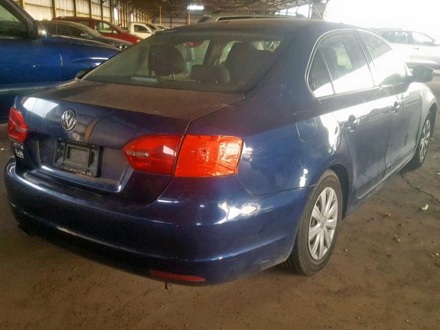 3VW2K7AJ0EM433502 - 2014 VOLKSWAGEN JETTA BASE 双色 照片 4