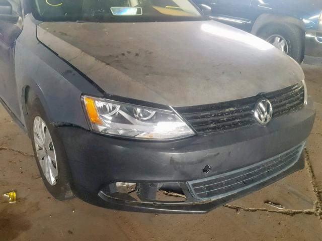 3VW2K7AJ0EM433502 - 2014 VOLKSWAGEN JETTA BASE 双色 照片 9