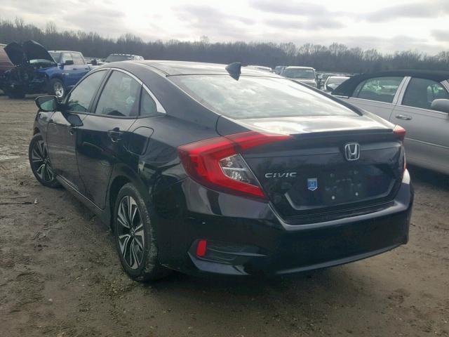 2HGFC1F78GH651640 - 2016 HONDA CIVIC EXL BLACK photo 3