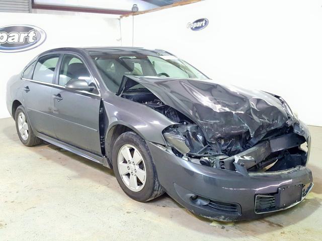 2G1WB5EKXA1210633 - 2010 CHEVROLET IMPALA LT CHARCOAL photo 1