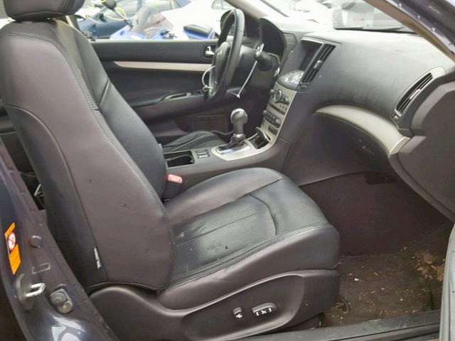 JNKBV61F28M256580 - 2008 INFINITI G35 蓝色 照片 5