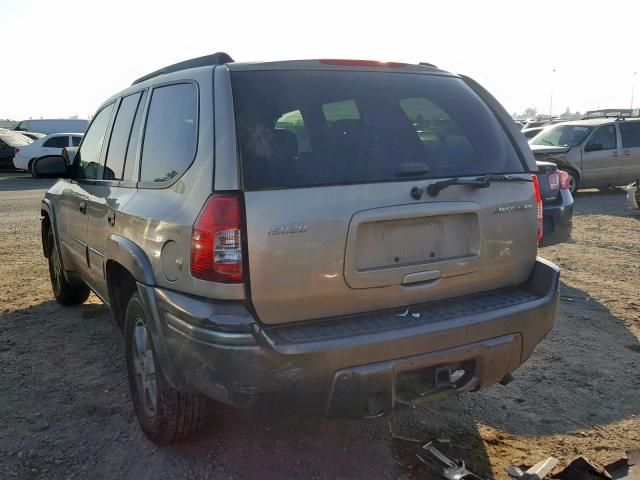 4NUDT13S652701153 - 2005 ISUZU ASCENDER S 金色 照片 3