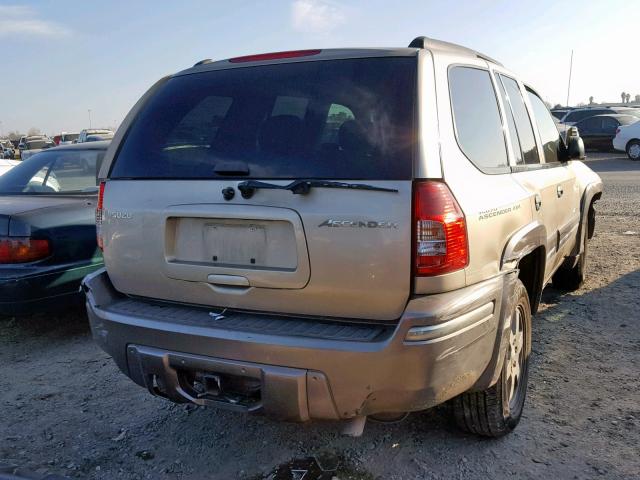 4NUDT13S652701153 - 2005 ISUZU ASCENDER S 金色 照片 4