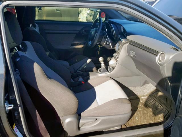 JTKJF5C7XF3093683 - 2015 TOYOTA SCION TC შავი ფოტო 5