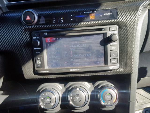 JTKJF5C7XF3093683 - 2015 TOYOTA SCION TC შავი ფოტო 9