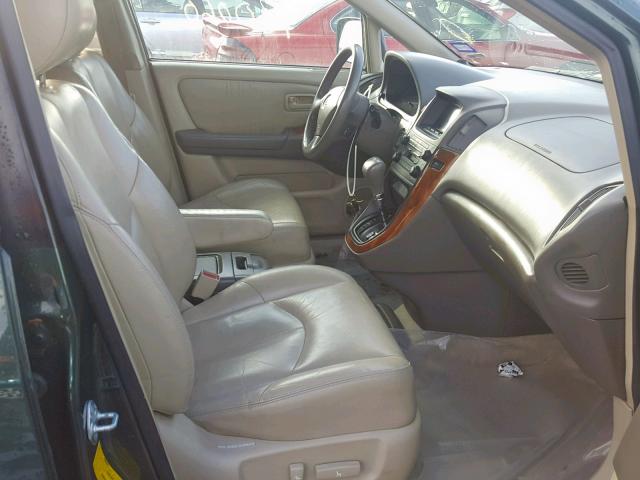 JT6GF10U9Y0057032 - 2000 LEXUS RX 300 GREEN photo 5