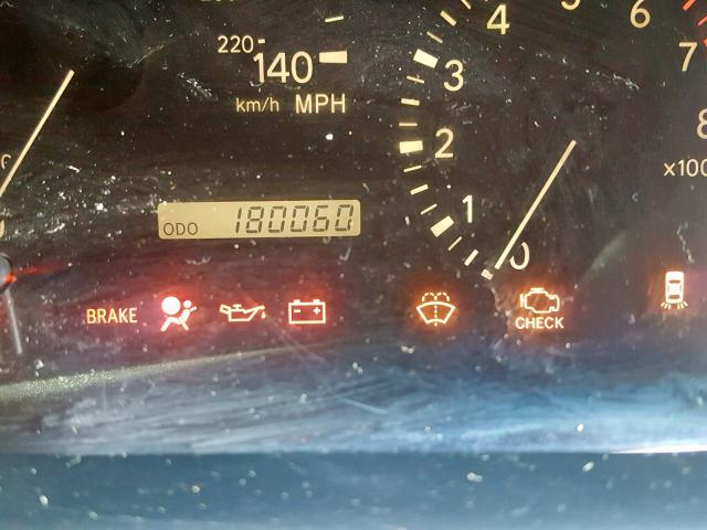 JT6GF10U9Y0057032 - 2000 LEXUS RX 300 GREEN photo 8