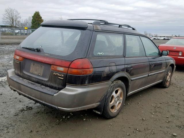 4S3BG6859W7607909 - 1998 SUBARU LEGACY 30T BLACK photo 4