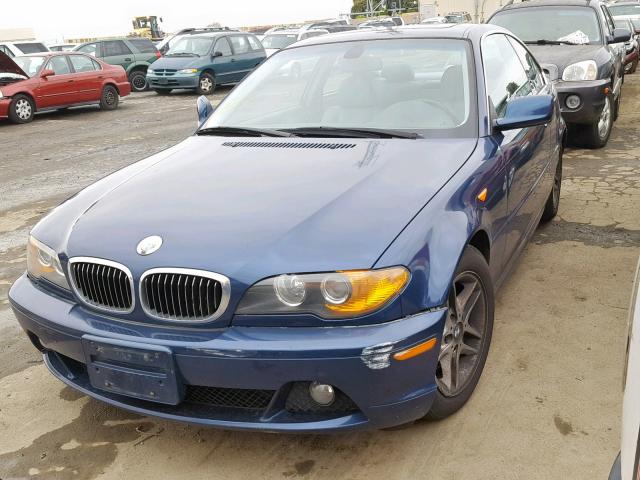 WBABD33414PL00413 - 2004 BMW 325 CI BLUE photo 2