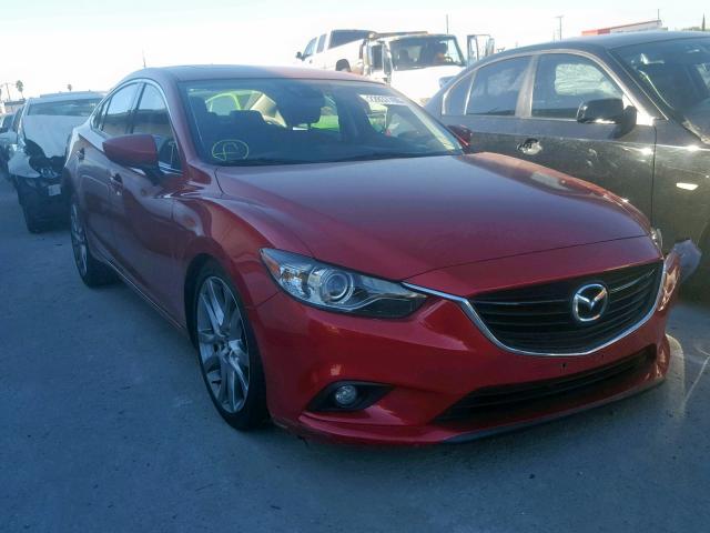 JM1GJ1W6XE1136795 - 2014 MAZDA 6 GRAND TO RED photo 1