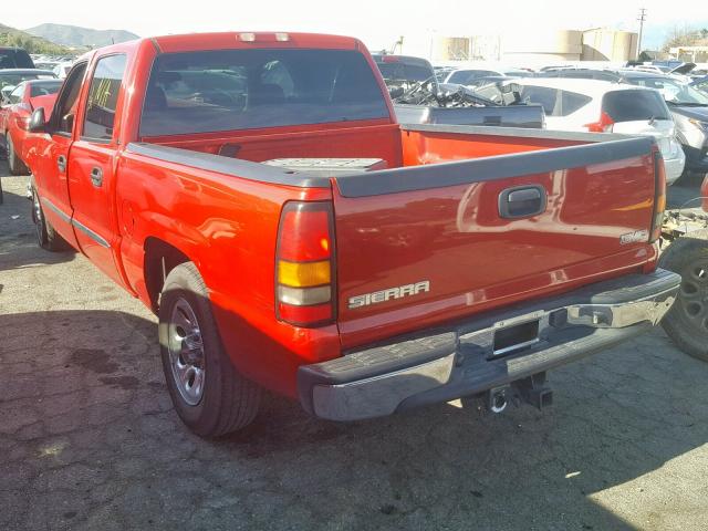 2GTEC13T551368291 - 2005 GMC NEW SIERRA RED photo 3