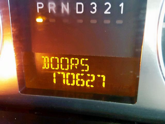 5GTDN13E078227693 - 2007 HUMMER H3 BLACK photo 8