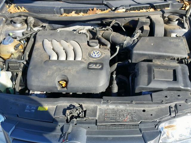 3VWSK69M13M064607 - 2003 VOLKSWAGEN JETTA GLS GRAY photo 7