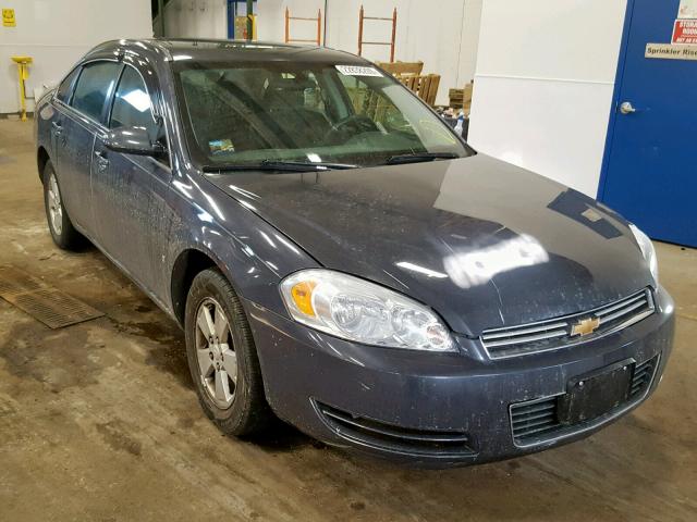 2G1WT55K889168942 - 2008 CHEVROLET IMPALA LT GRAY photo 1