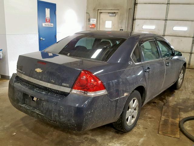 2G1WT55K889168942 - 2008 CHEVROLET IMPALA LT GRAY photo 4