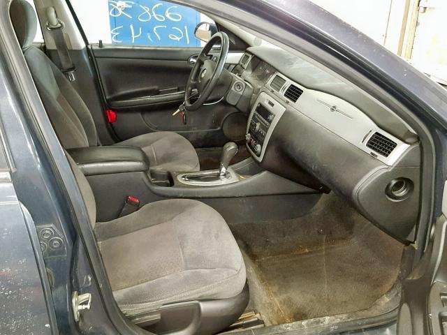 2G1WT55K889168942 - 2008 CHEVROLET IMPALA LT GRAY photo 5