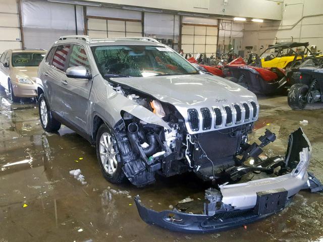 1C4PJMCS6EW247866 - 2014 JEEP CHEROKEE L GRAY photo 1