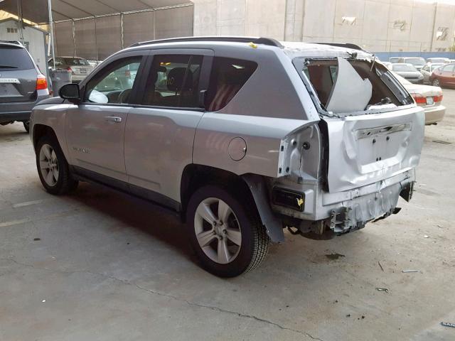 1J4NT1FA3BD159670 - 2011 JEEP COMPASS SP SILVER photo 3